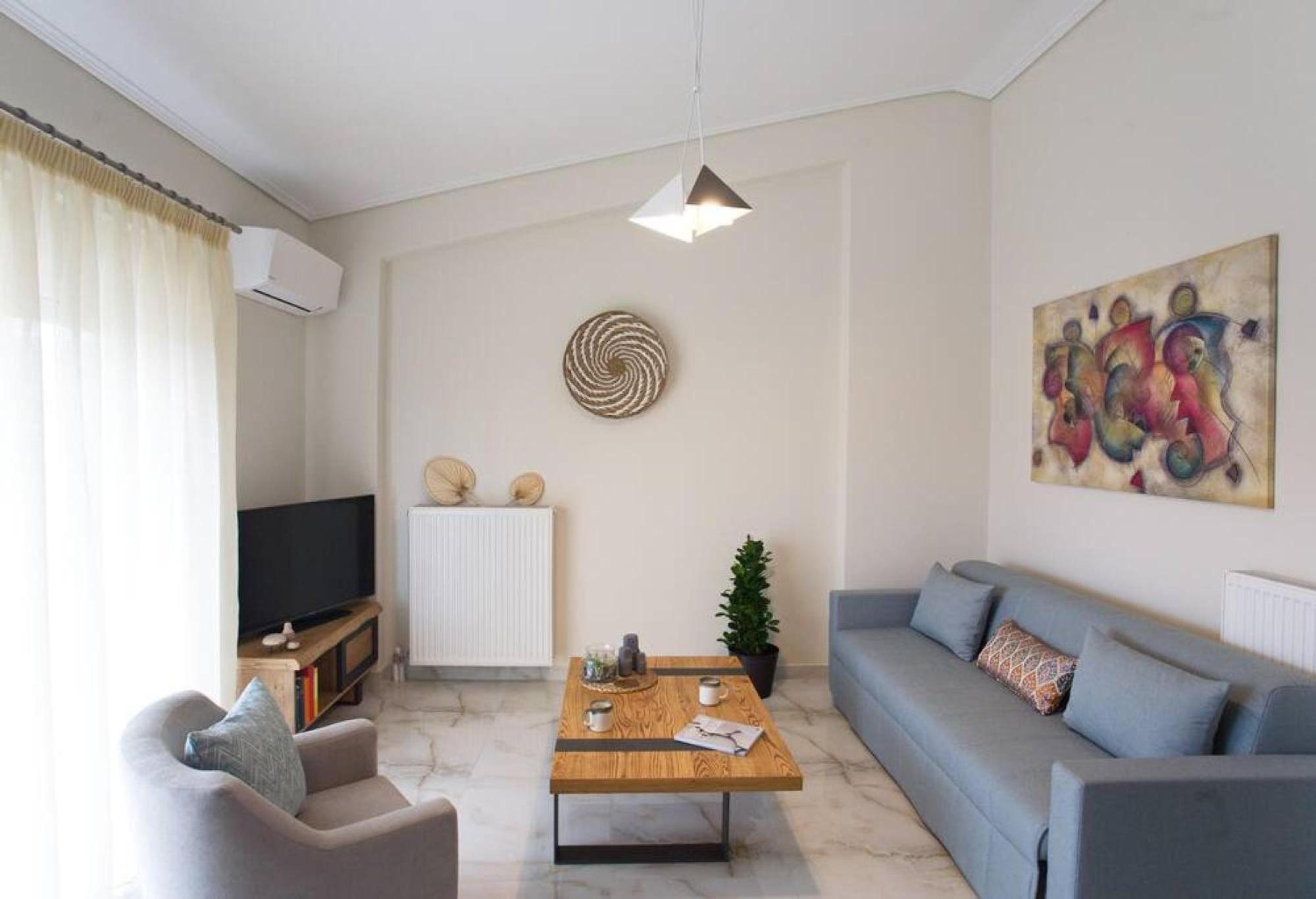Sunny Apartment Lefkada - Lefkada Bnb Kalligoni Екстер'єр фото