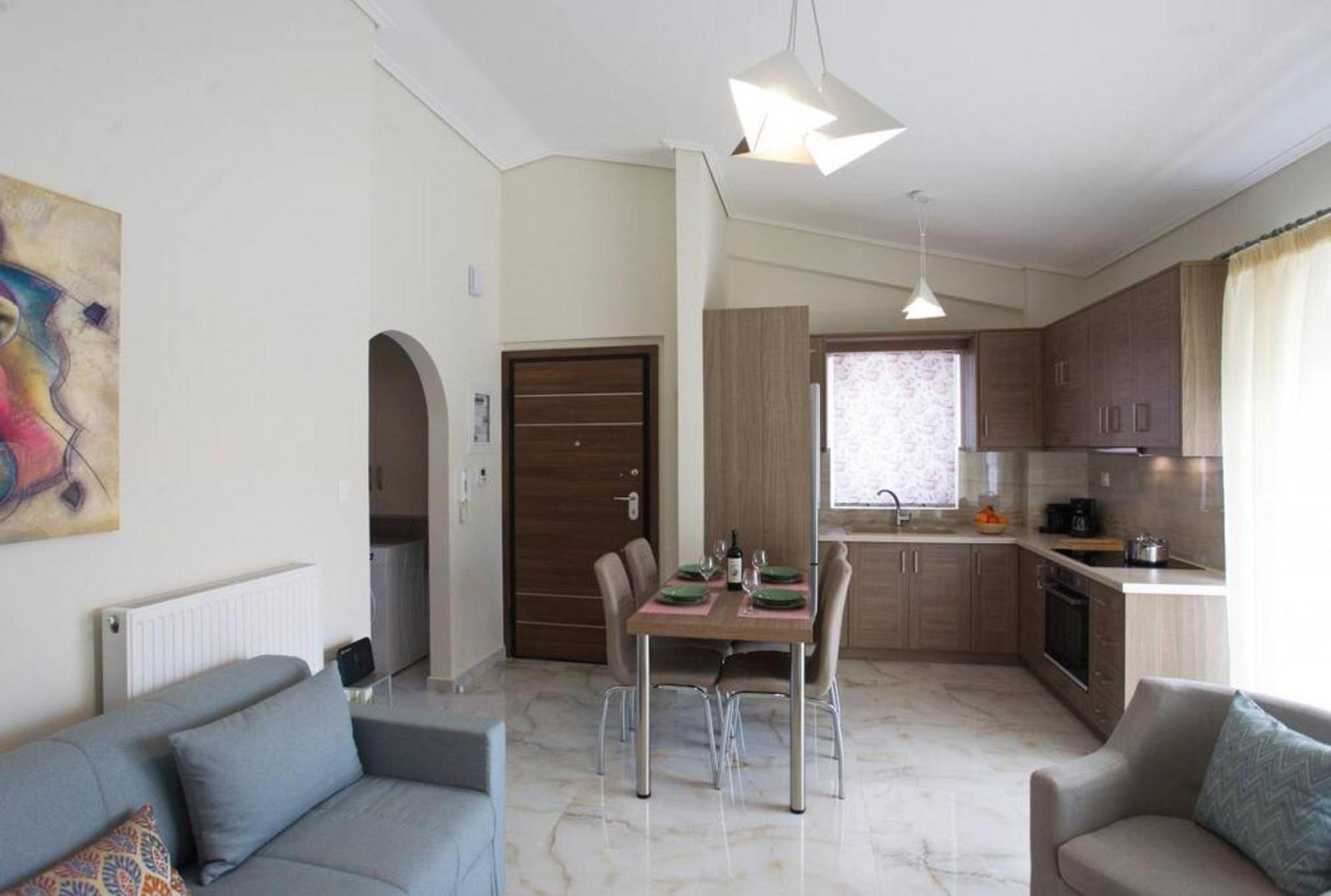 Sunny Apartment Lefkada - Lefkada Bnb Kalligoni Екстер'єр фото